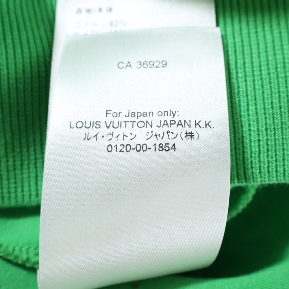 LOUIS VUITTON(ルイヴィトン) 23AW モノグラムフラワーストッパー プルオーバースウェットパーカー フーディー グリーン RW232 CFJ HPY76W
