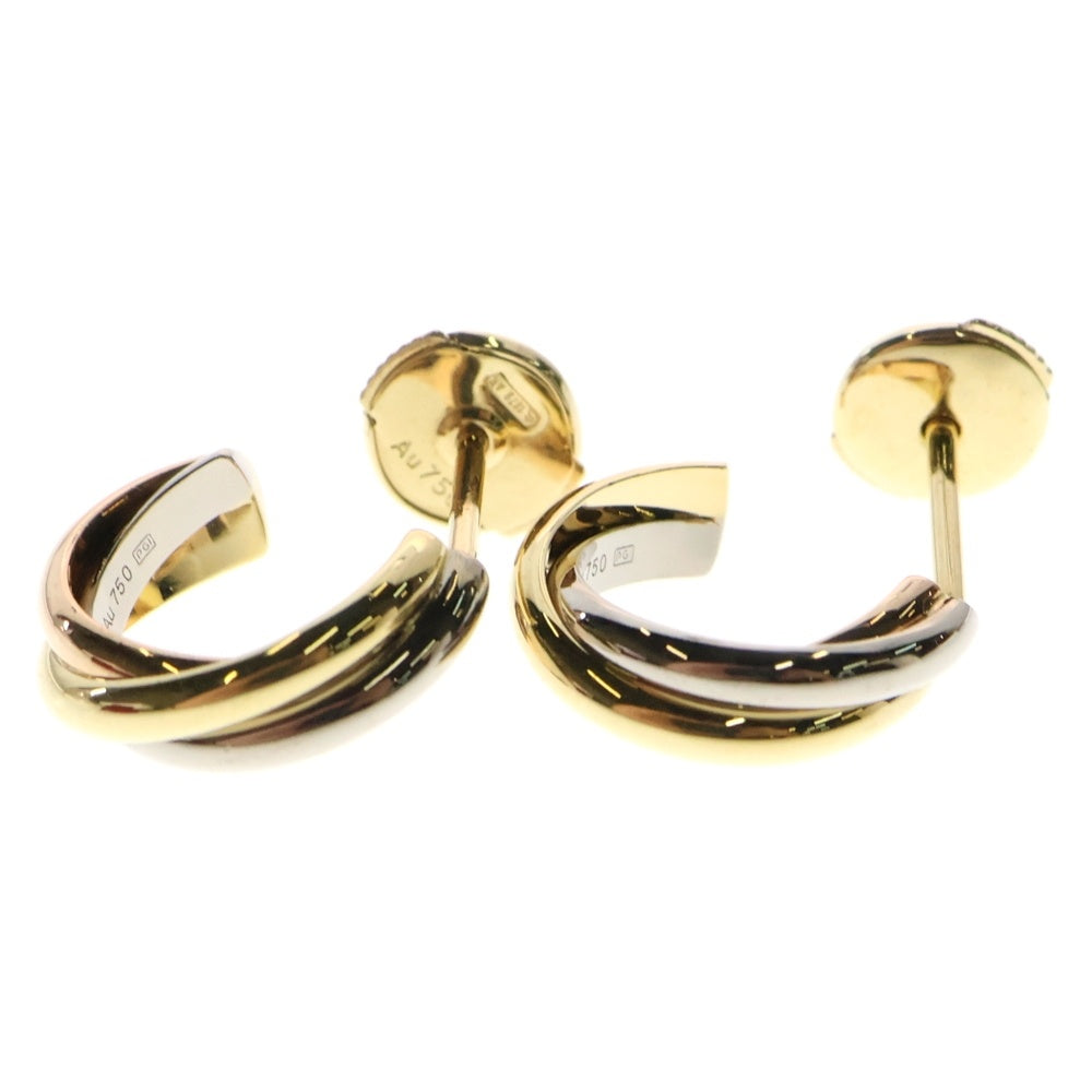 Cartier(カルティエ) トリニティ ピアス Au750YG/PG/WG イエローゴールド ピンクゴールド ホワイトゴールド B8301540 ジュエリー アクセサリー