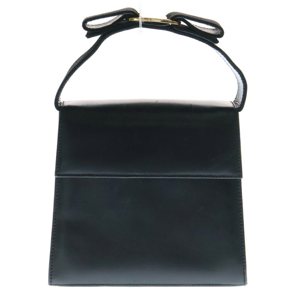 Salvatore Ferragamo(サルヴァトーレ フェラガモ) ヴァラ ショルダーバッグ ブラック レザー ポシェットバッグ