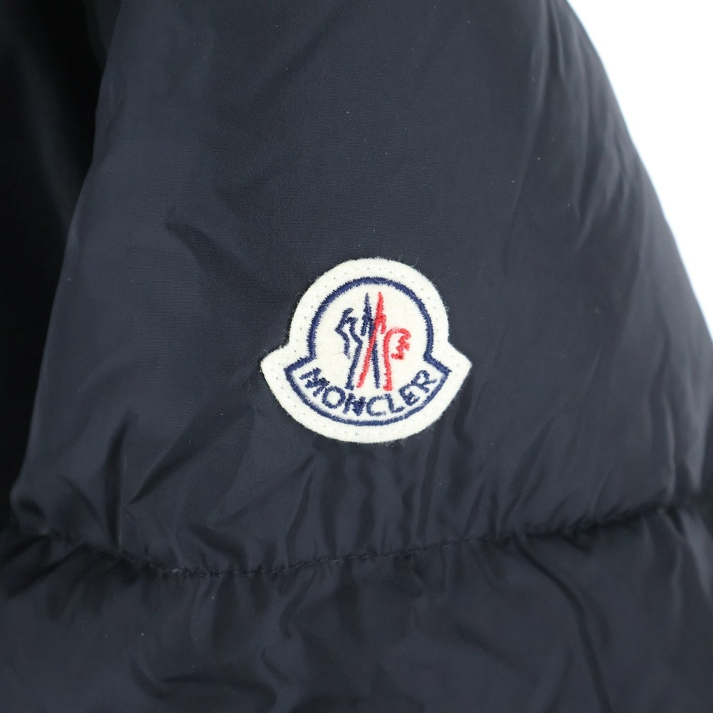MONCLER(モンクレール) 18AW MONTCLA モンクラー ロゴ刺繍 フーデッド ジップアップ ダウンジャケット ブラック D20914132085 68352