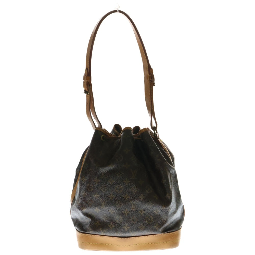 LOUIS VUITTON(ルイヴィトン) モノグラム ノエ ショルダーバッグ ハンドバッグ ゴールド金具 PVC×ブラウン M42224