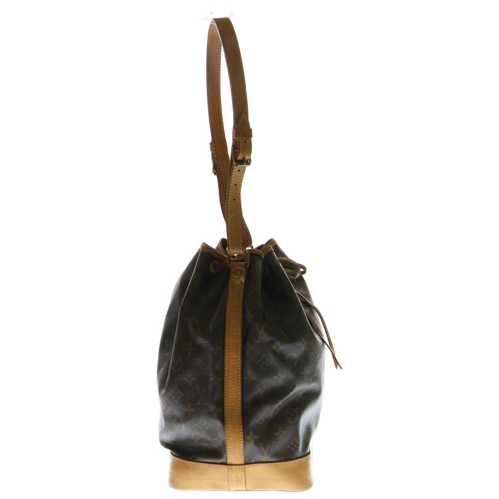 LOUIS VUITTON(ルイヴィトン) モノグラム ノエ ショルダーバッグ ハンドバッグ ゴールド金具 PVC×ブラウン M42224