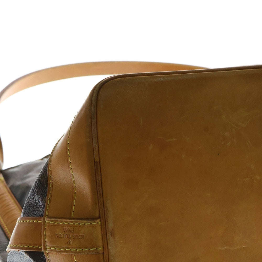 LOUIS VUITTON(ルイヴィトン) モノグラム ノエ ショルダーバッグ ハンドバッグ ゴールド金具 PVC×ブラウン M42224