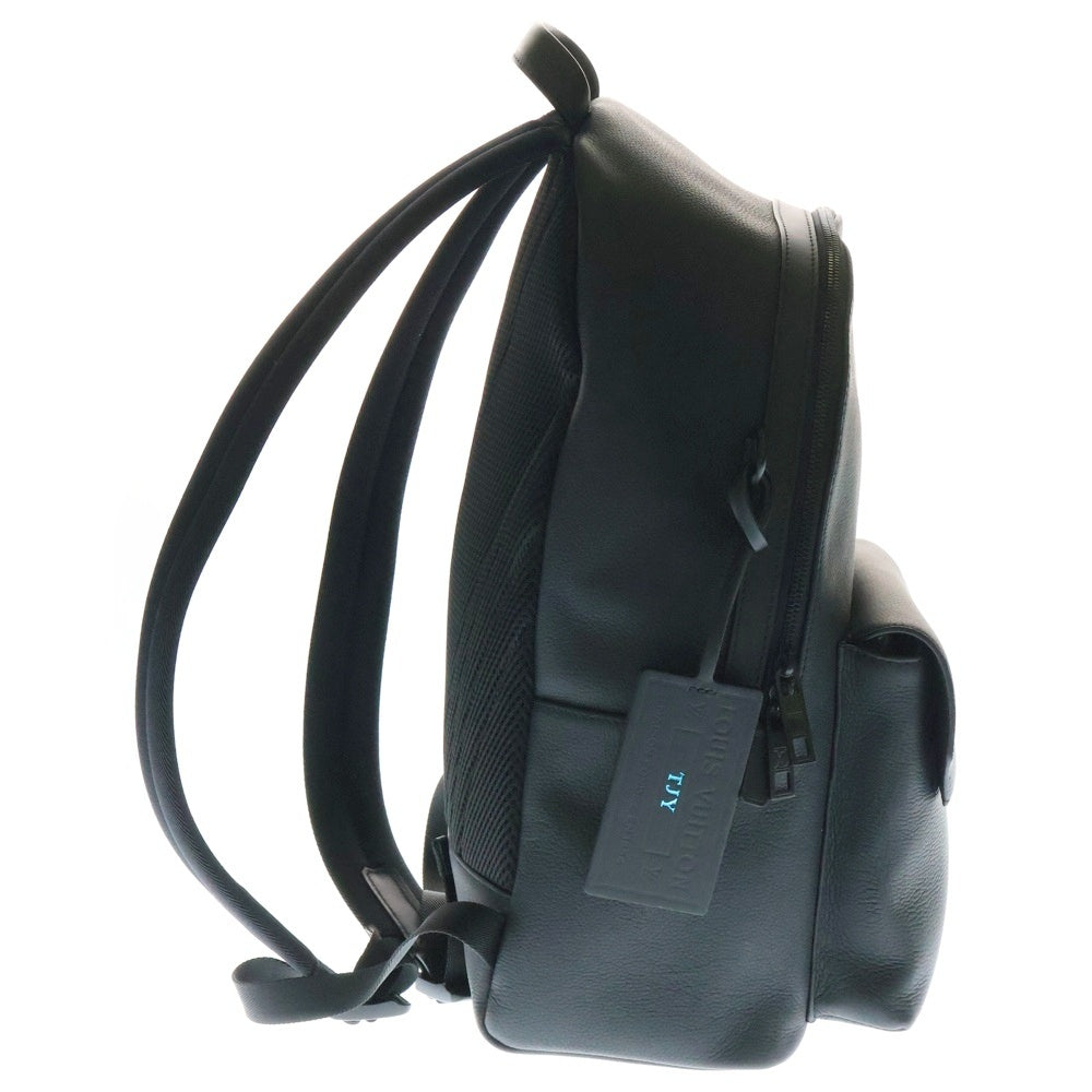 LOUIS VUITTON(ルイヴィトン) アエログラム テイクオフバックパック リュックサック ブラック レザー M57079 ICタイプ
