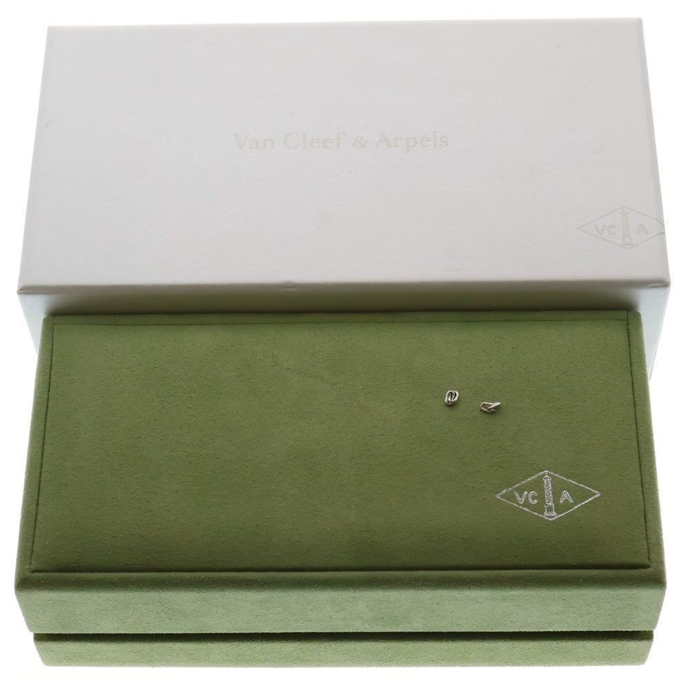 Van Cleef & Arpels(ヴァンクリーフアンドアーペル) ヴィンテージアルハンブラ 5モチーフ マザーオブパール ブレスレット ホワイトゴールド 750WG VCARF48400 ジュエリー アクセサリー