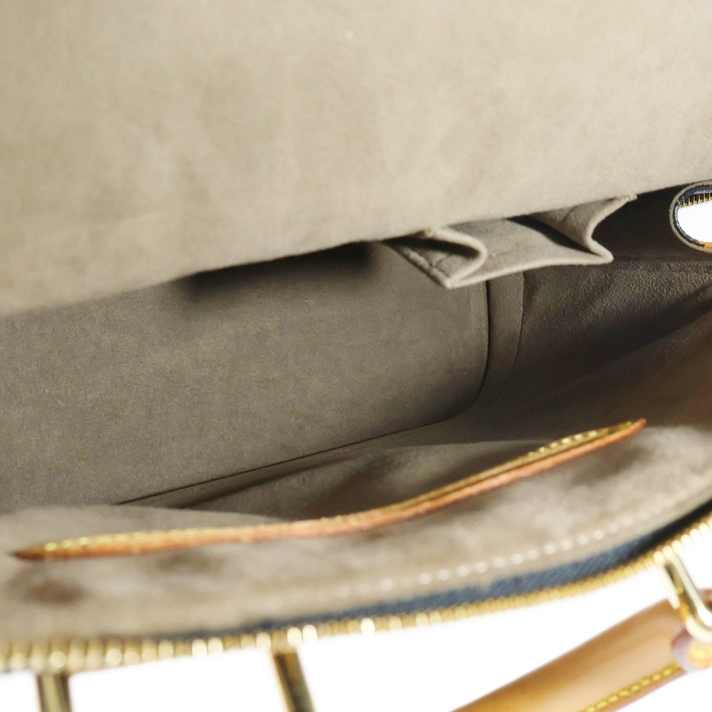 LOUIS VUITTON(ルイヴィトン) モノグラムマルチカラー アルマ スタッズレザーハンドバッグ ブラック M92646