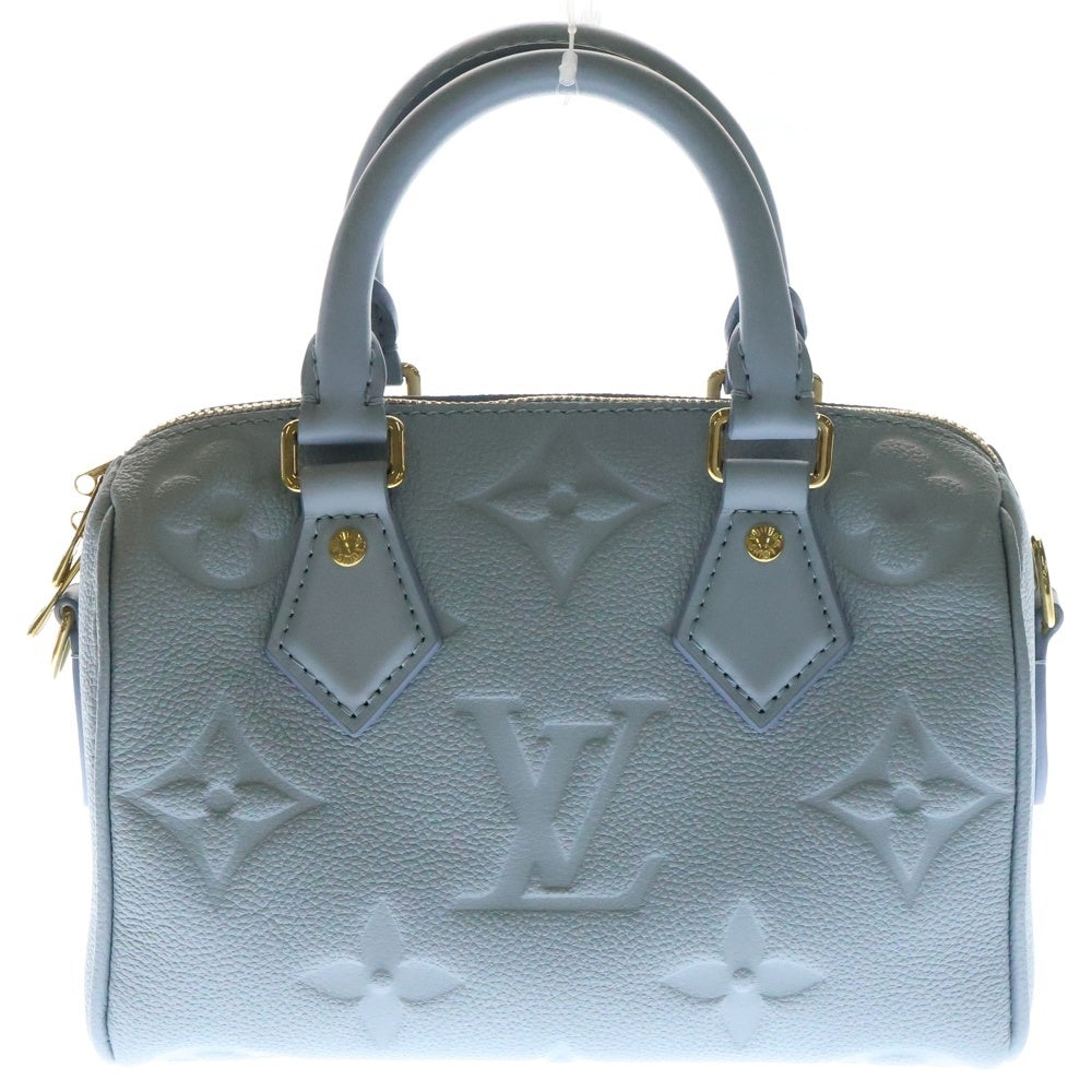 LOUIS VUITTON(ルイヴィトン) モノグラム アンプラント スピーディーバンドリエール20 ブルー 2WAY ハンドバッグ ショルダーバッグ M46484 ICタイプ