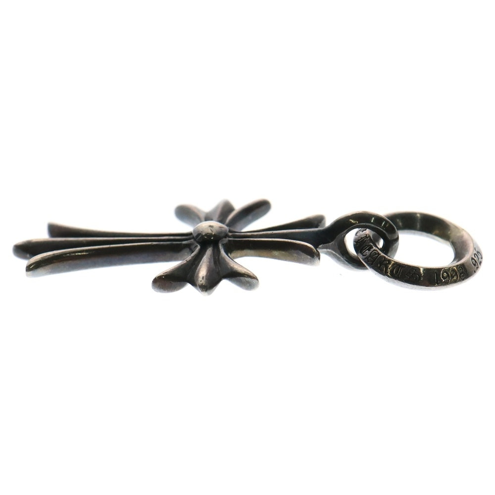 CHROME HEARTS(クロムハーツ) TINY CH CROSS タイニーCHクロス チャーム ネックレストップ シルバー BCA382