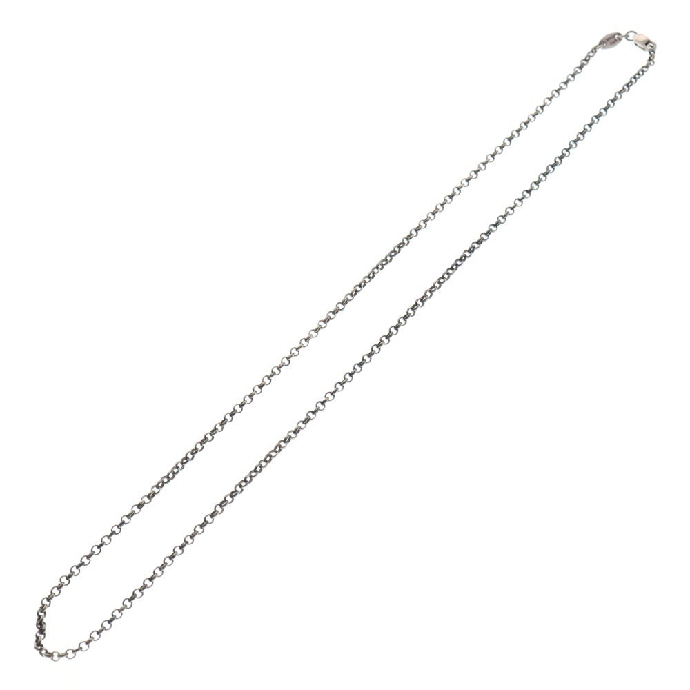 CHROME HEARTS(クロムハーツ) NECKCHAIN R18 ロールチェーンネックレス 18inch シルバー BCA083