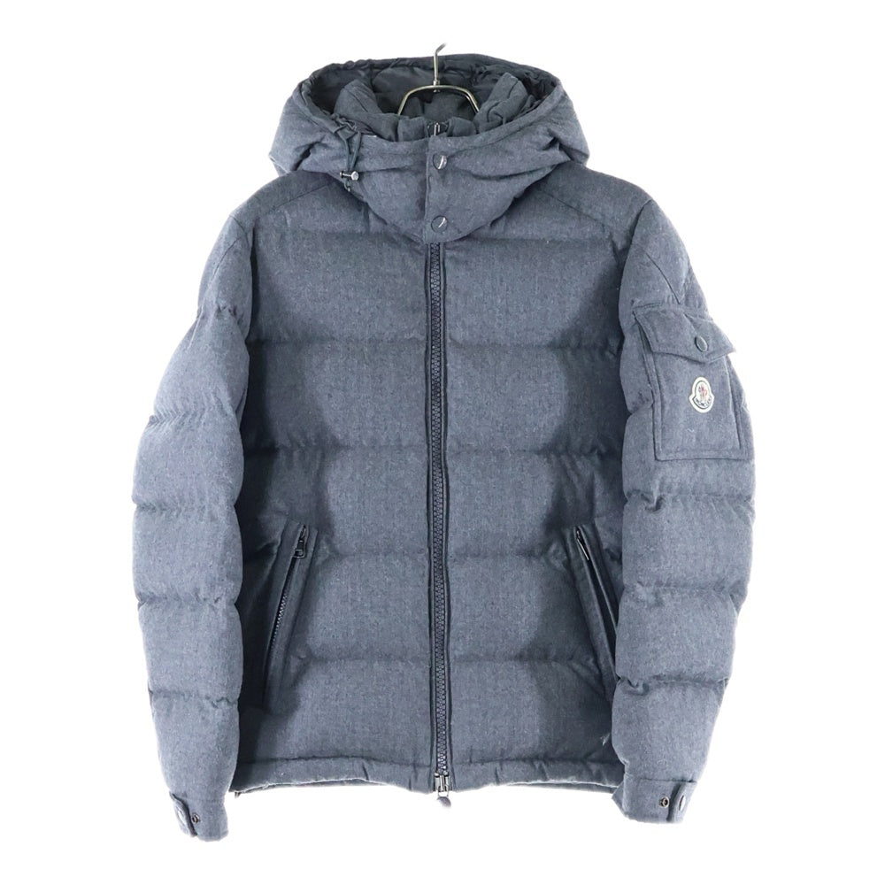 MONCLER(モンクレール) MONTGENEVRE B20914033805 54272 モンジュネーブル フード付きウールダウンジャケット グレー