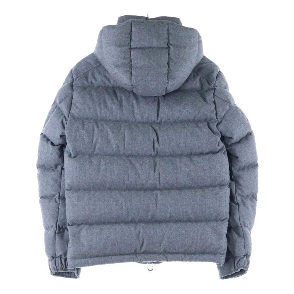 MONCLER(モンクレール) MONTGENEVRE B20914033805 54272 モンジュネーブル フード付きウールダウンジャケット グレー