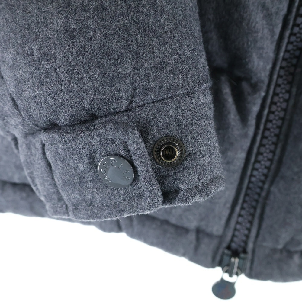 MONCLER(モンクレール) MONTGENEVRE B20914033805 54272 モンジュネーブル フード付きウールダウンジャケット グレー