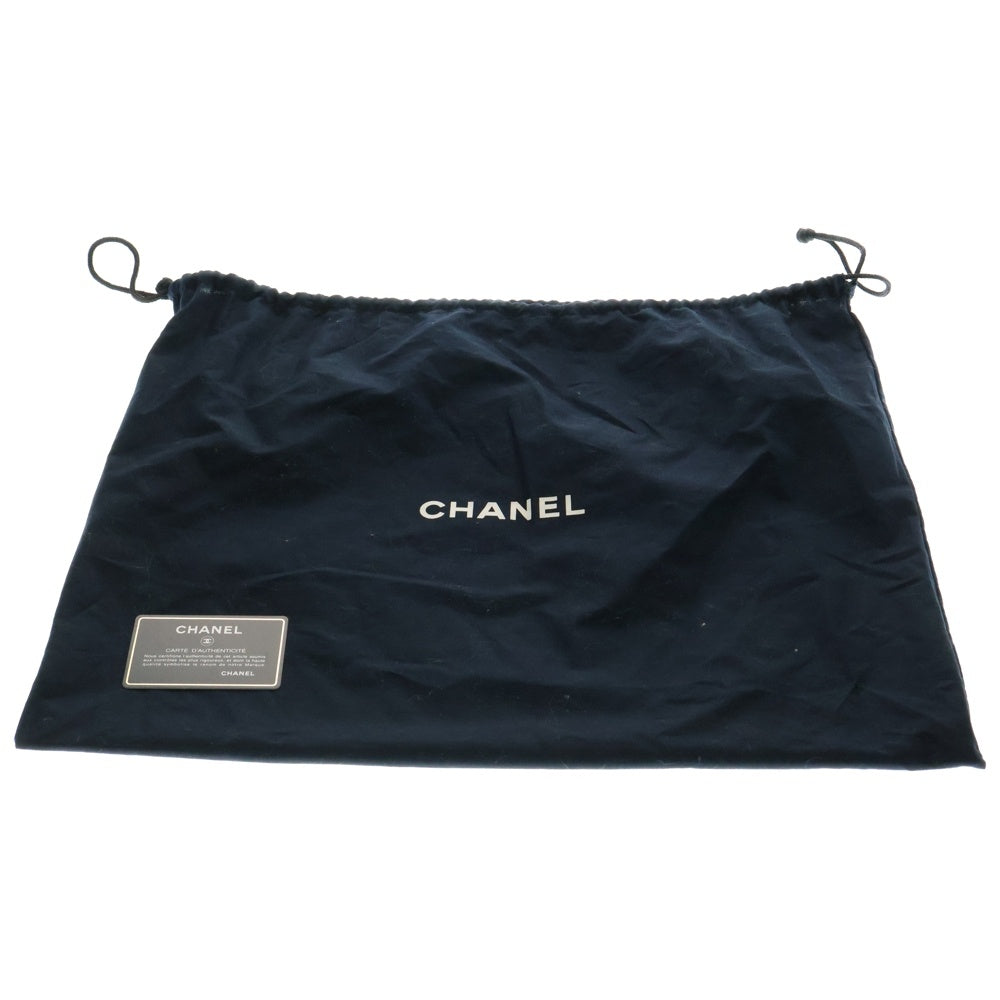 CHANEL(シャネル) カメリア フラワーモチーフ ラムスキンハンドバッグ ブラック レディース