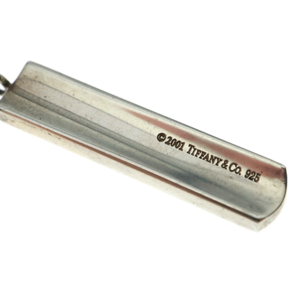 TIFFANY&Co(ティファニー) 1837 ナロー バータグ ロゴ ネックレス