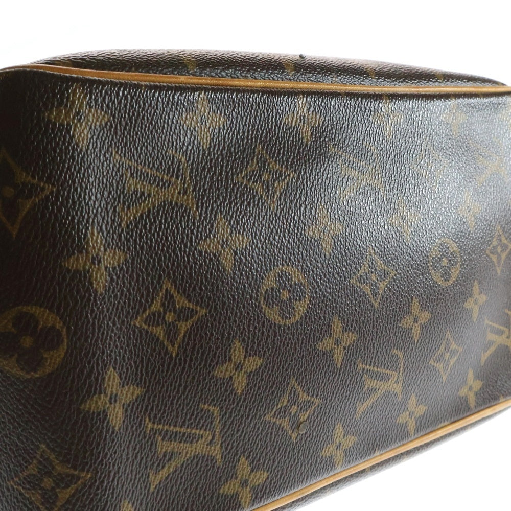 LOUIS VUITTON(ルイヴィトン) モノグラム バティニョール ミニトートバッグ ハンドバッグ ブラウン ゴールド金具 レザー M51156