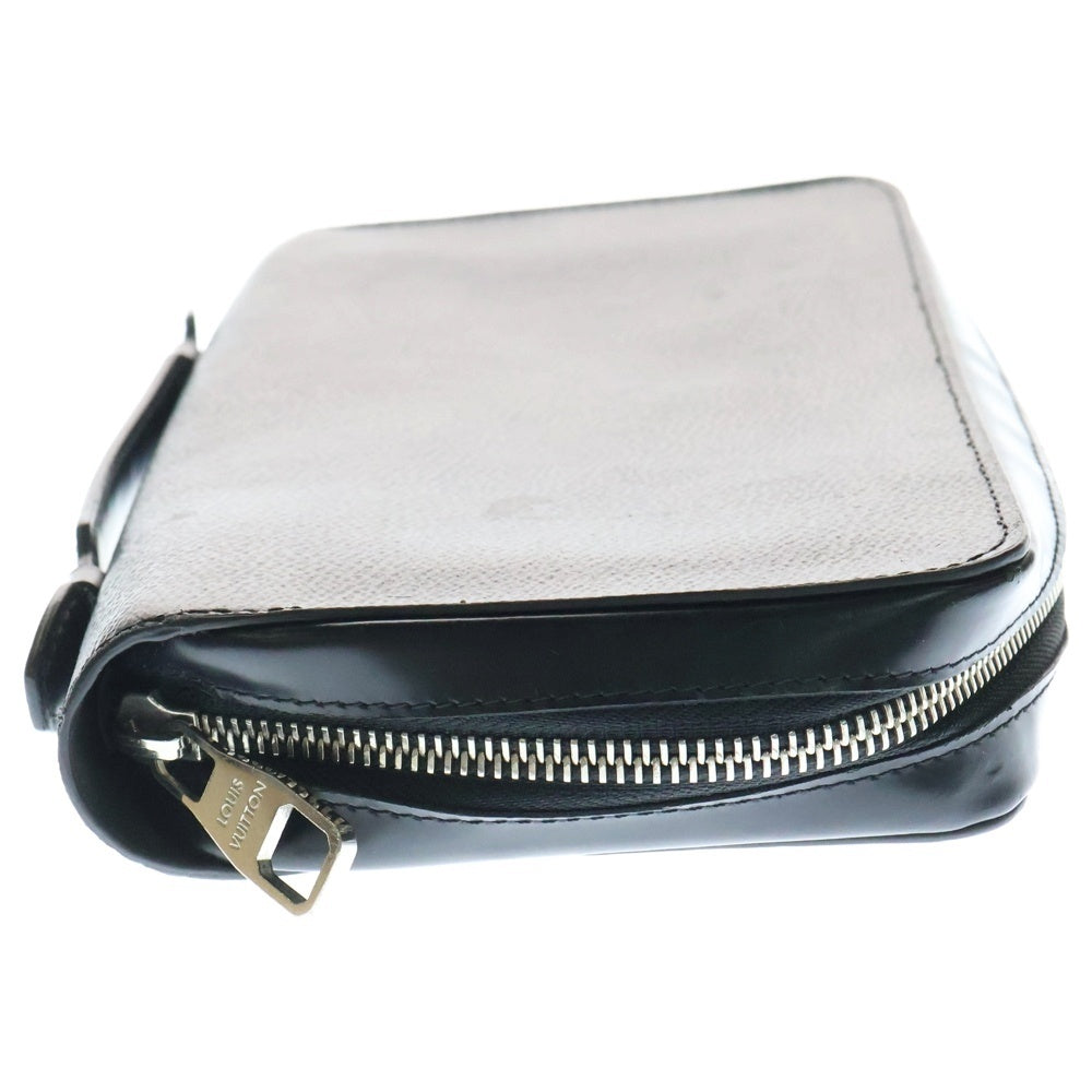 LOUIS VUITTON(ルイヴィトン) ダミエグラフィット ジッピーXL ラウンドジップウォレット ロングウォレット 長財布 ブラック ノワール シルバー金具 レザー×PVC N41590
