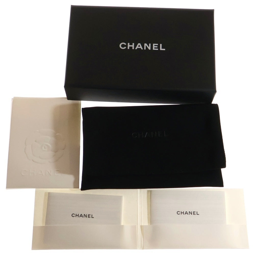 CHANEL(シャネル) マトラッセ クラシック ココマーク キャビアスキン レザー コインパース ケース 小銭入れ ゴールド金具 ブラック AP0216