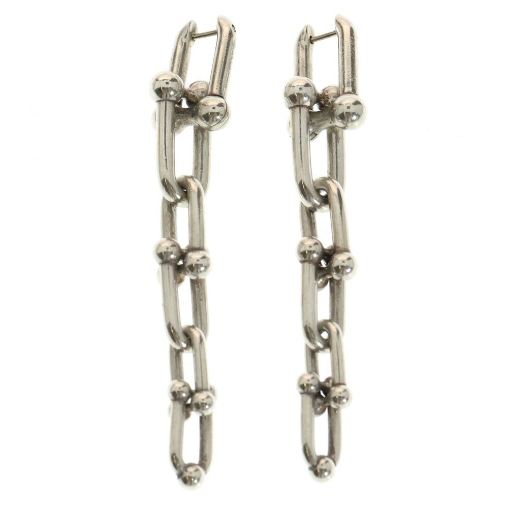 TIFFANY&Co(ティファニー) ハードウェア グラジュエイテッドリンク ピアス イヤーアクセサリー シルバー チェーン