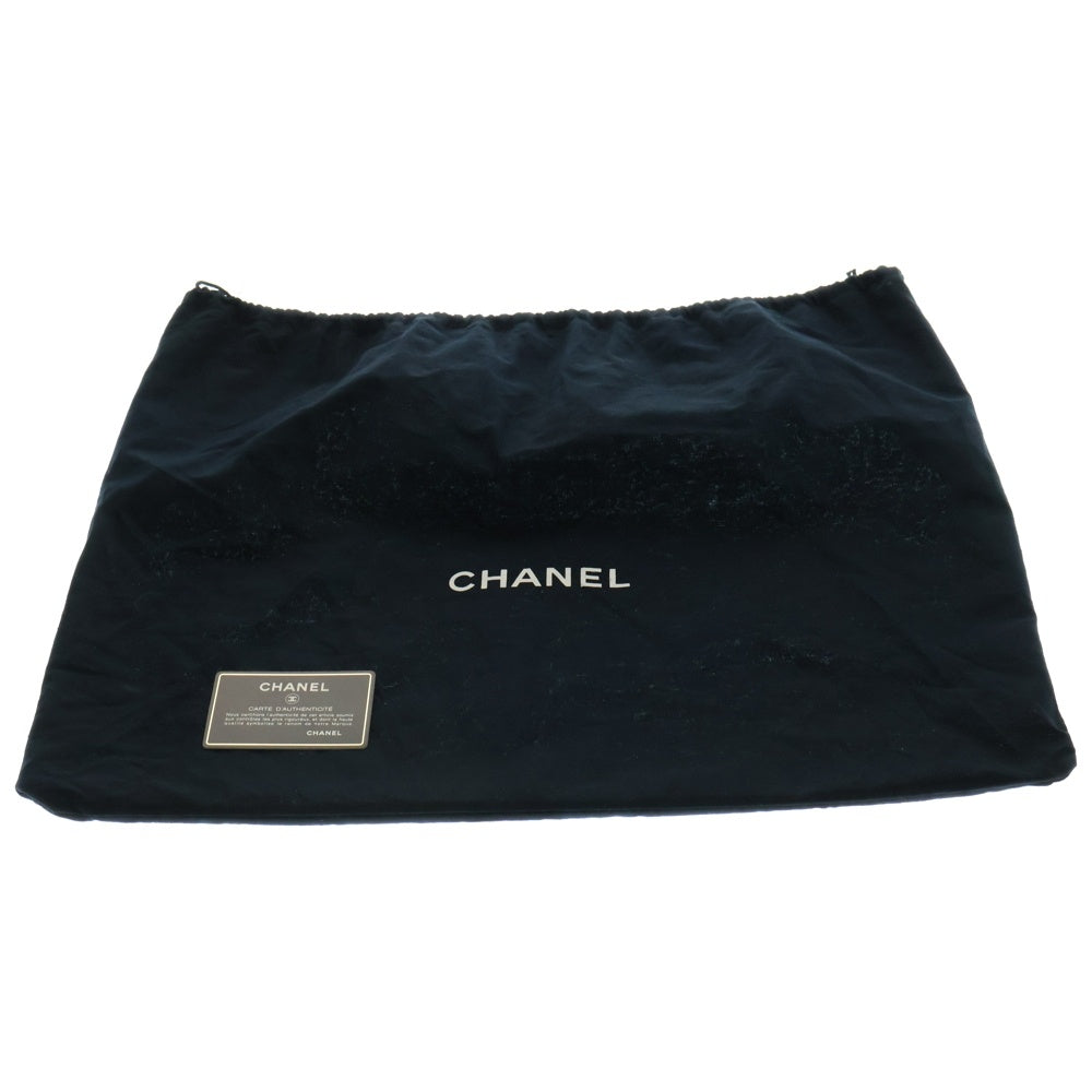 CHANEL(シャネル) No5 チョコバー チェーンハンドバッグ ミニトートバッグ ベージュ×シルバー キャンバス×レザー ホワイト シルバー金具