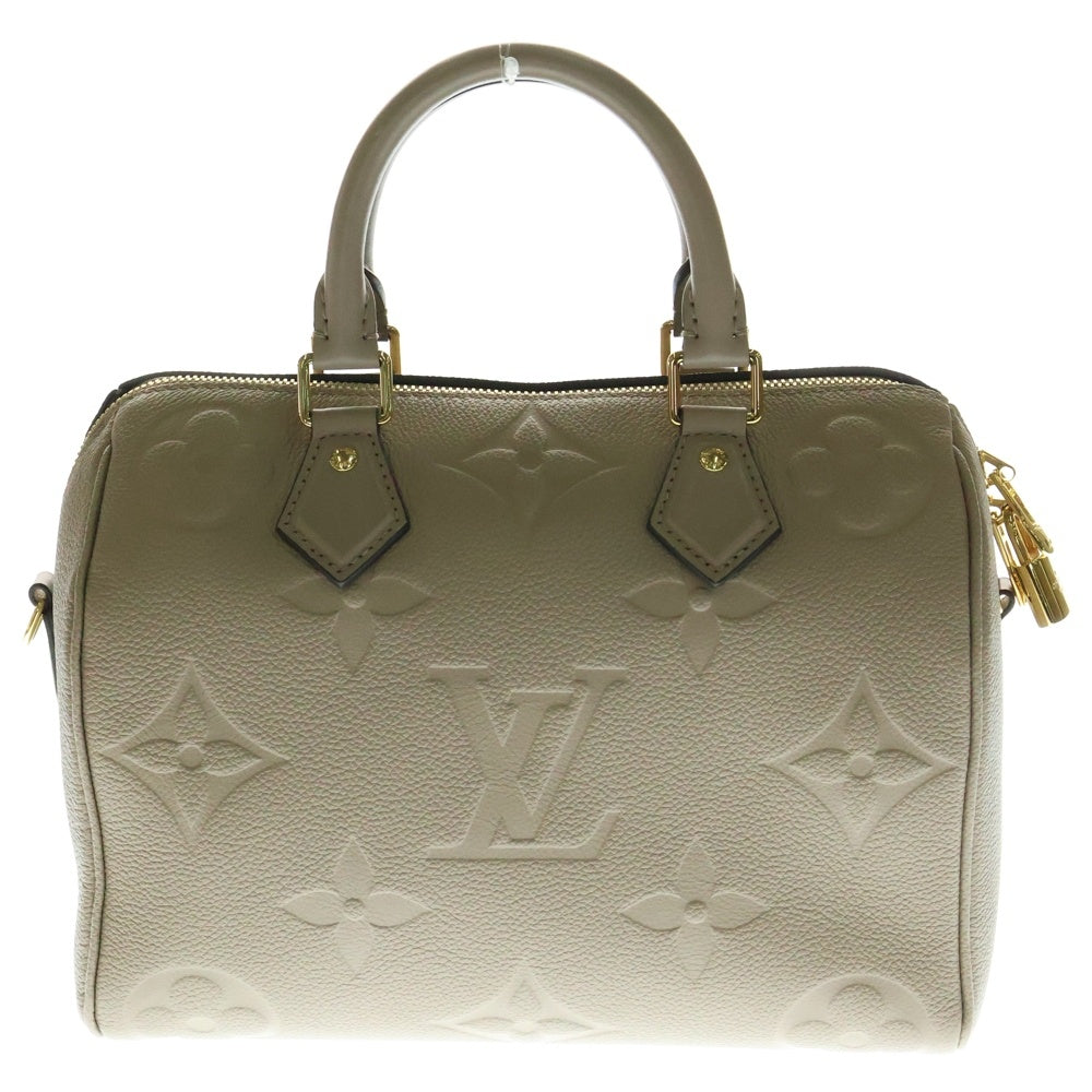 LOUIS VUITTON(ルイヴィトン) モノグラムアンプラント スピーディ25 2WAYバッグ ハンドバッグ ショルダーバッグ ベージュ ゴールド金具 レザー M59273