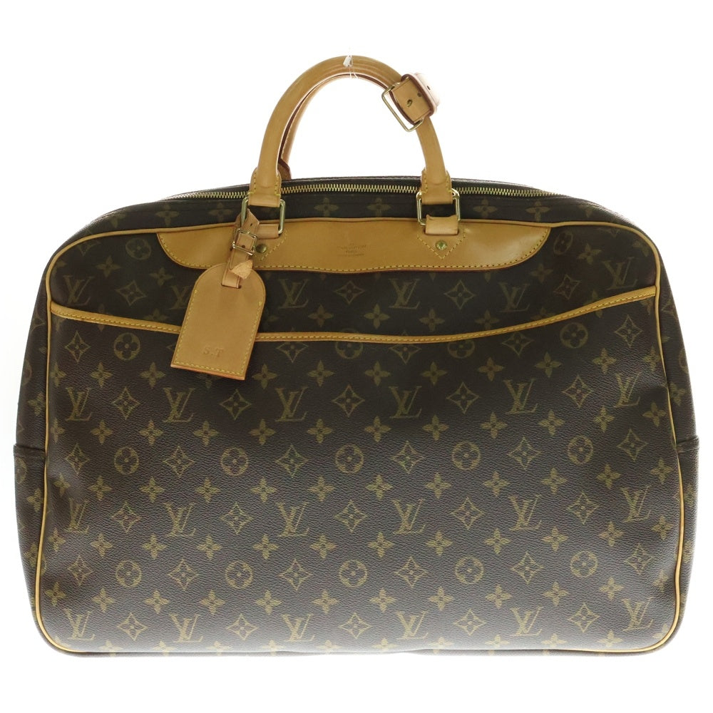 LOUIS VUITTON(ルイヴィトン) アリゼ ドゥ ポッシュ モノグラム PVC レザー 2WAY ハンド ショルダー ボストンバッグ ゴールド金具 ブラウン M41392