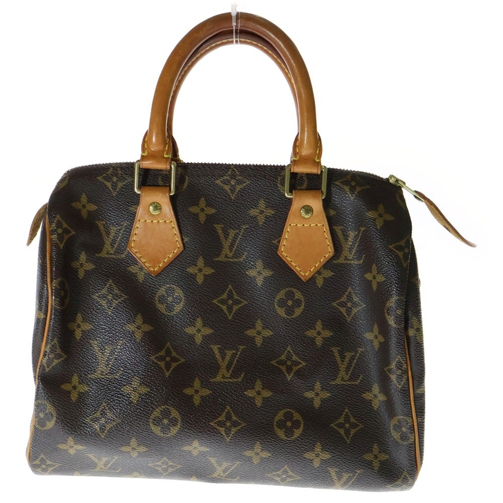 LOUIS VUITTON(ルイヴィトン) モノグラム スピーディ25 ハンドバッグ ブラウン レザー M41109