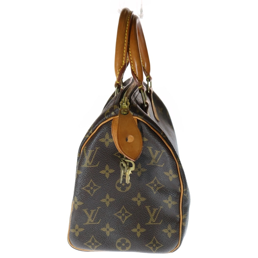 LOUIS VUITTON(ルイヴィトン) モノグラム スピーディ25 ハンドバッグ ブラウン レザー M41109