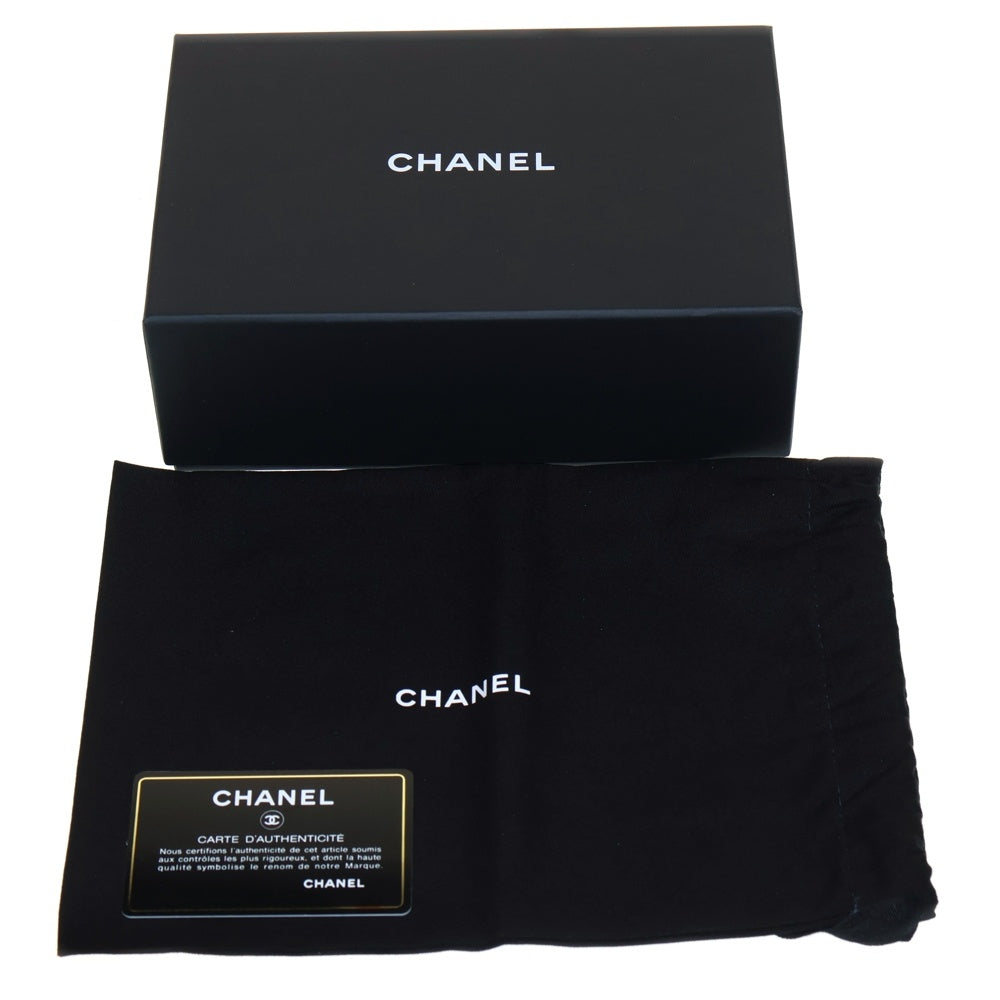 CHANEL(シャネル) ミニマトラッセ 巾着バッグ ミニキューブ チェーンショルダーバッグ ブラック ラムスキン ゴールド金具