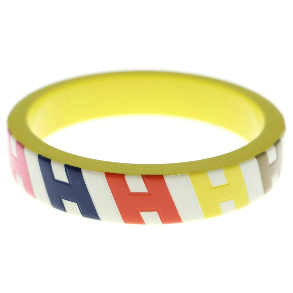 HERMES(エルメス) バイアスH ブレスレット バングル イエロー