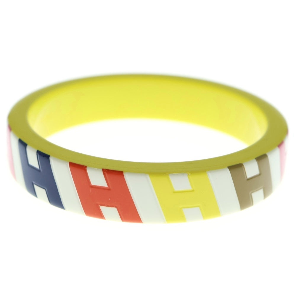 HERMES(エルメス) バイアスH ブレスレット バングル イエロー