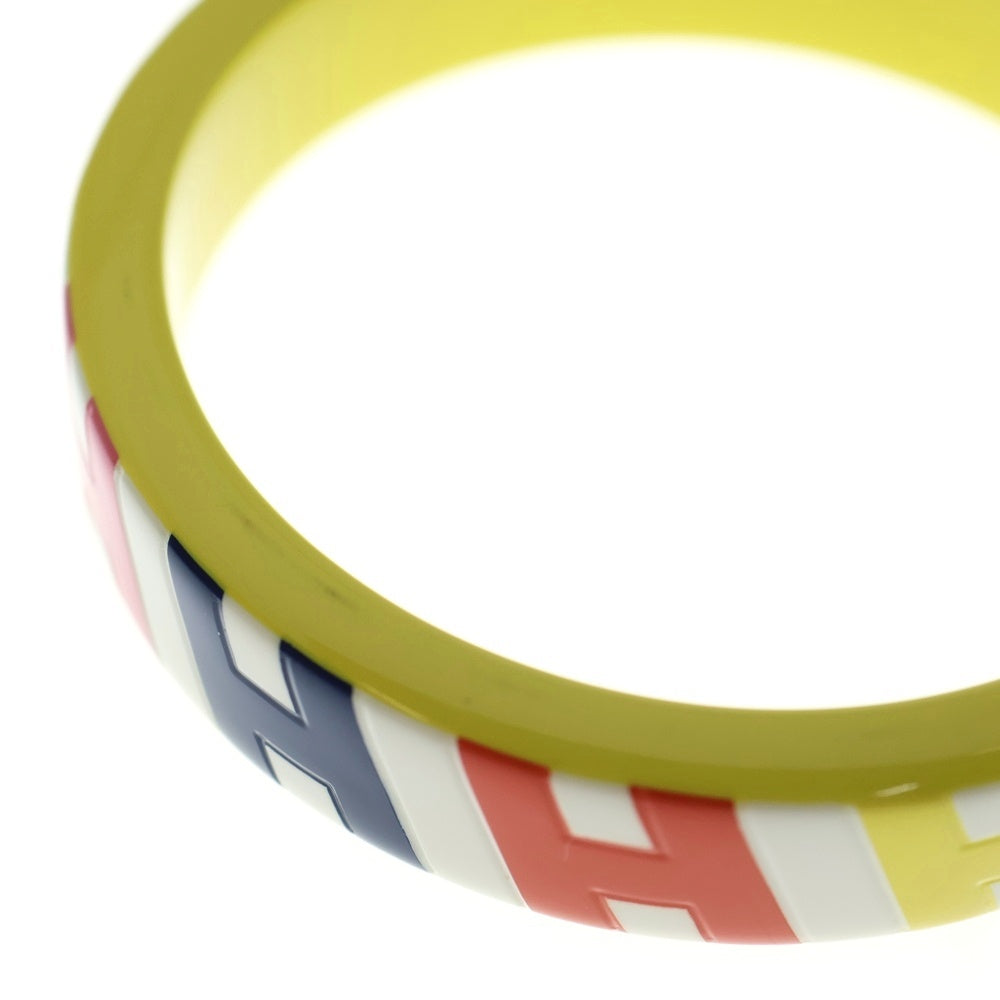 HERMES(エルメス) バイアスH ブレスレット バングル イエロー