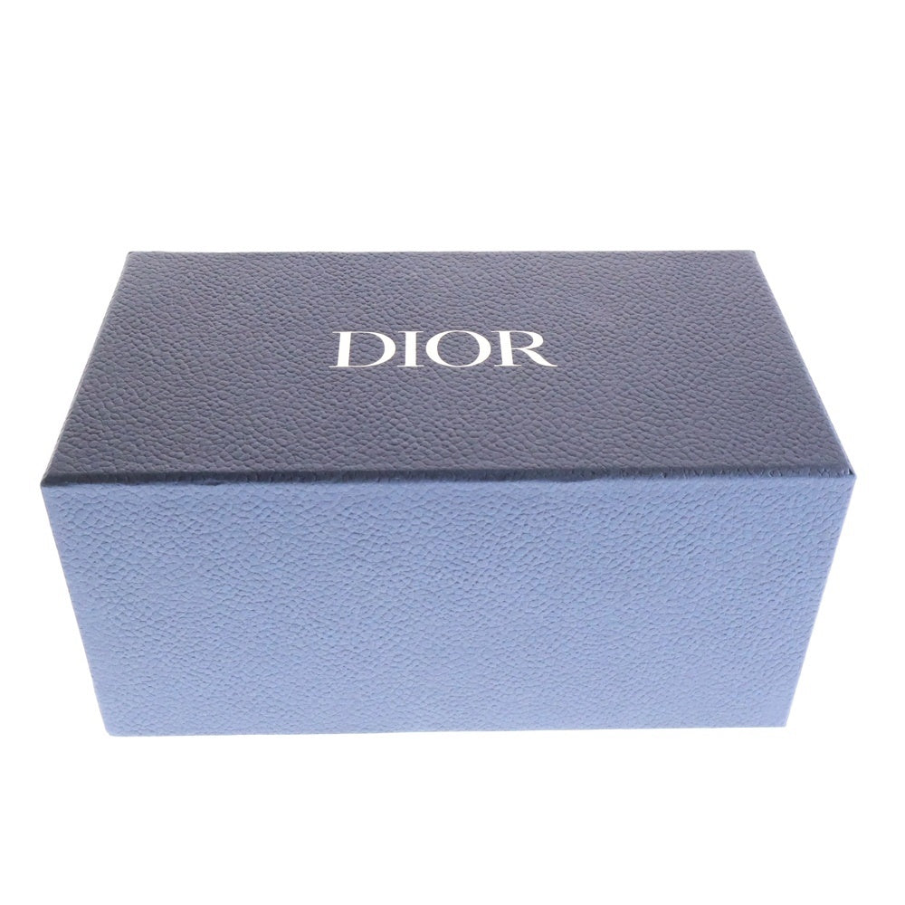 Christian Dior(クリスチャンディオール) ロゴ刺繍 チェック総柄 ウール 5パネル ベースボールキャップ 帽子 グレー 483C901I6205