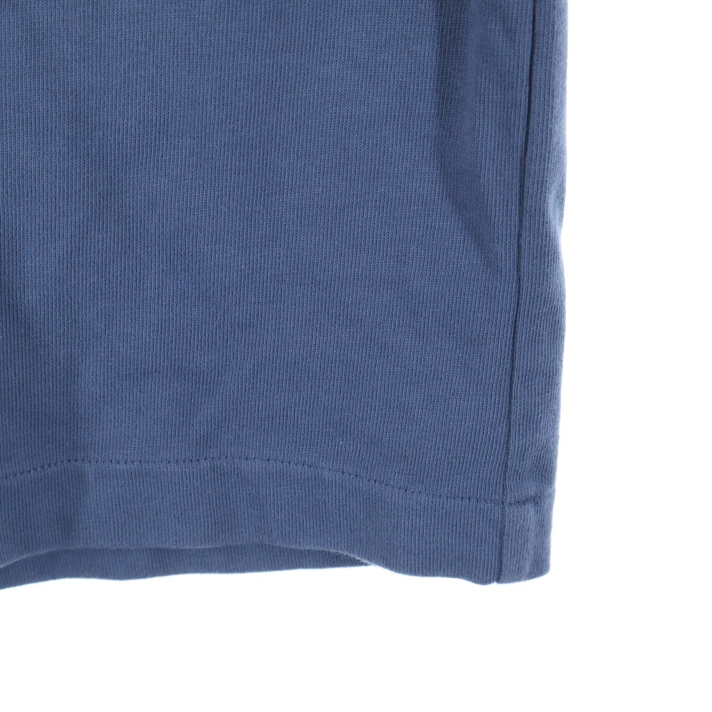 Christian Dior(クリスチャンディオール) 24AW ×STONE ISLAND ストーンアイランド ロゴ クルーネック 半袖Tシャツ カットソー ブルー 493J638A0554