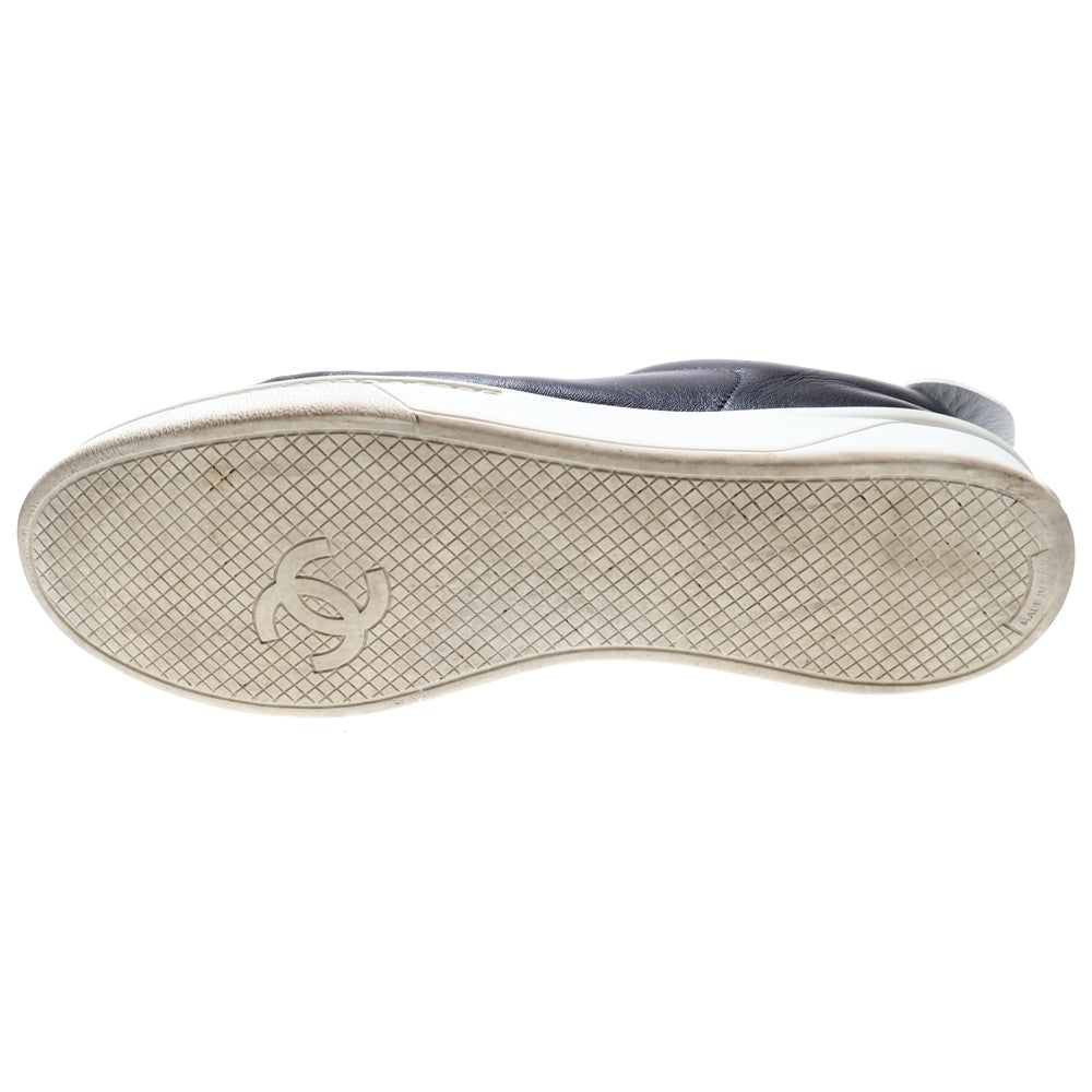 CHANEL(シャネル) ココマーク スニーカー シューズ ブラック カーフスキン 靴 G34085