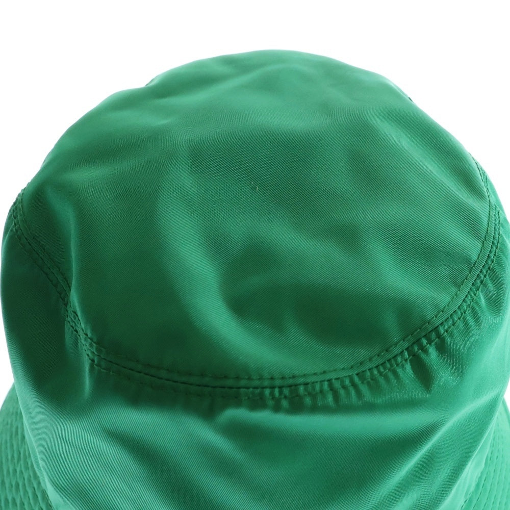 PRADA(プラダ) バケットハット グリーン Re-Nylon 帽子 1HC137
