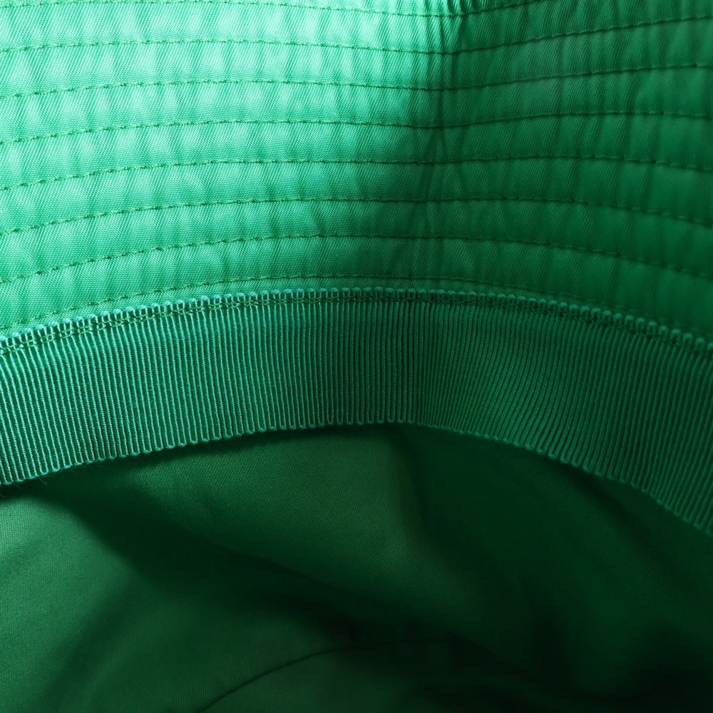 PRADA(プラダ) バケットハット グリーン Re-Nylon 帽子 1HC137