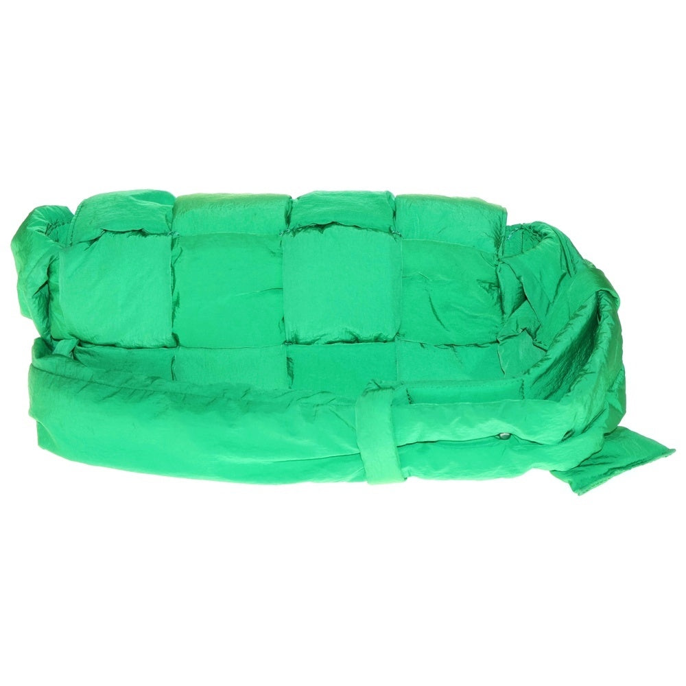 BOTTEGA VENETA(ボッテガヴェネタ) マキシイントレチャート パデッドテックカセット ショルダーバッグ ショルダーポシェット グリーン ナイロン