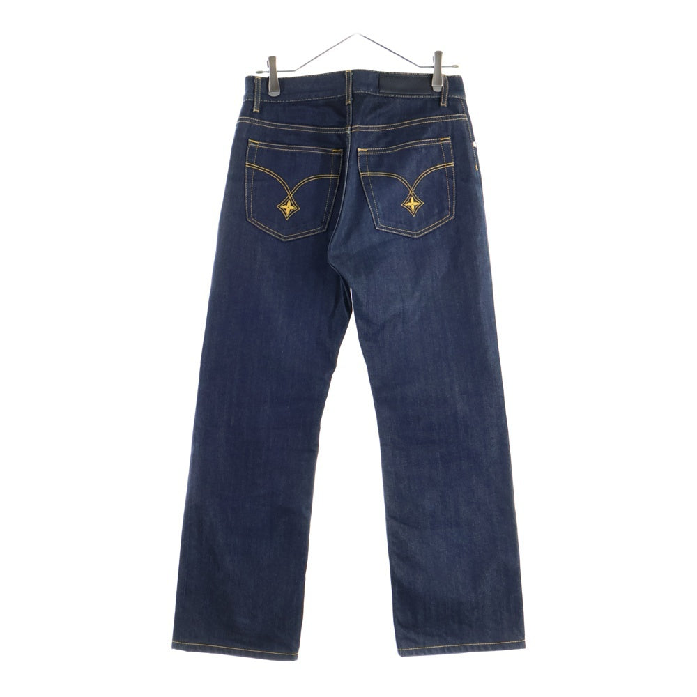 LOUIS VUITTON(ルイヴィトン) 12AW モノグラムフラワー デニムパンツ インディゴブルー RM122M
