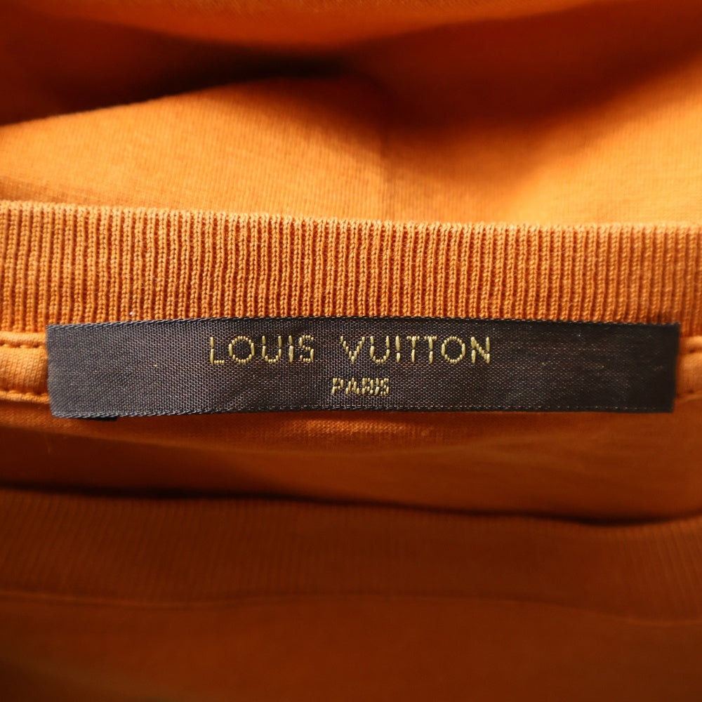 LOUIS VUITTON(ルイヴィトン) 13AW フロントデザイン半袖Tシャツ オレンジ RM132M H4JR02JEZ
