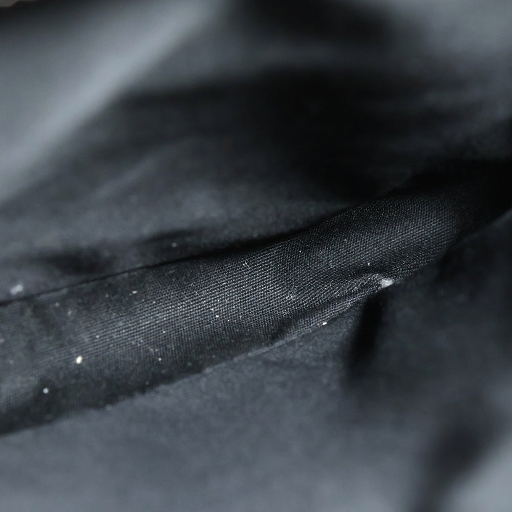 Christian Dior(クリスチャンディオール) オブリーク メッセンジャーバック ショルダーバッグ ブラック キャンバス×レザー シルバー金具