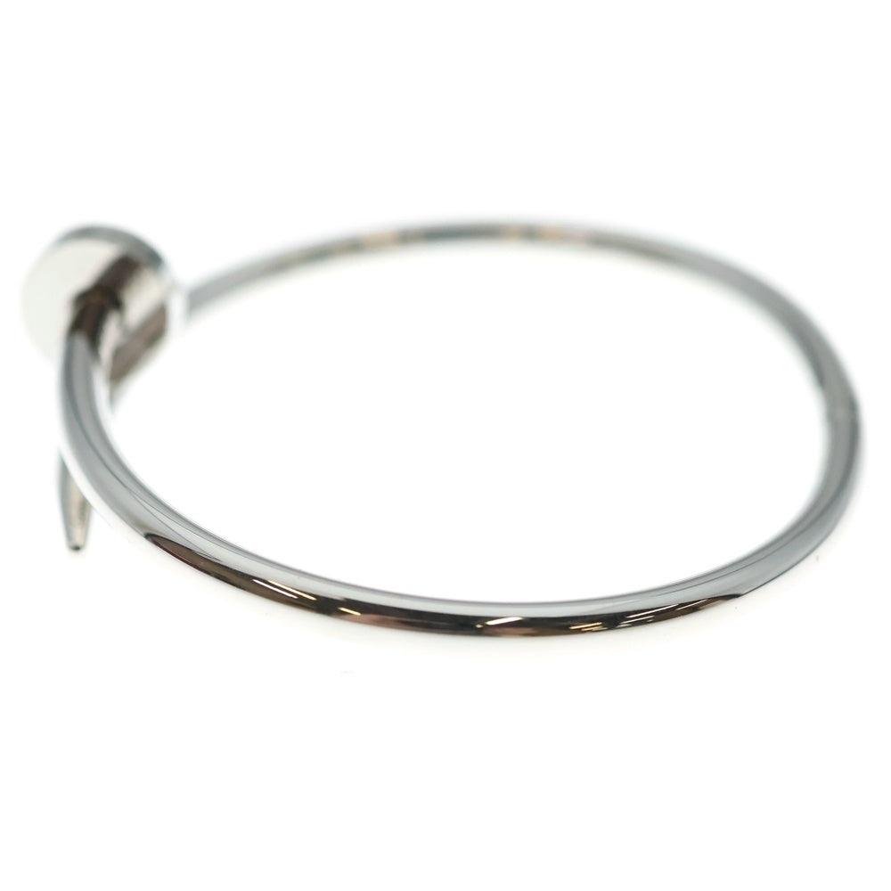 Cartier(カルティエ) ジュストアンクル ブレスレット ホワイトゴールド Au750 WG #17 ジュエリー