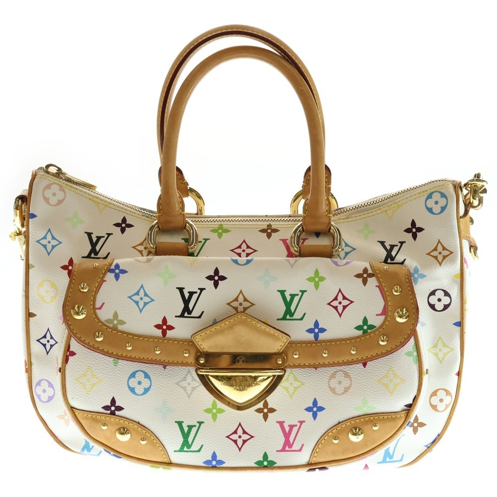LOUIS VUITTON(ルイヴィトン) モノグラム マルチカラー リタ 2wayバッグ ハンドバッグ ショルダーバッグ マルチカラー PVC×レザー M40125