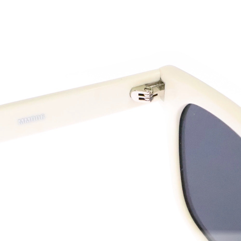 GENTLE MONSTER(ジェントルモンスター) ×Maison Margiela MM110 メゾンマルジェラ ウェリントンサングラス アイウェア ホワイト MM006 W2