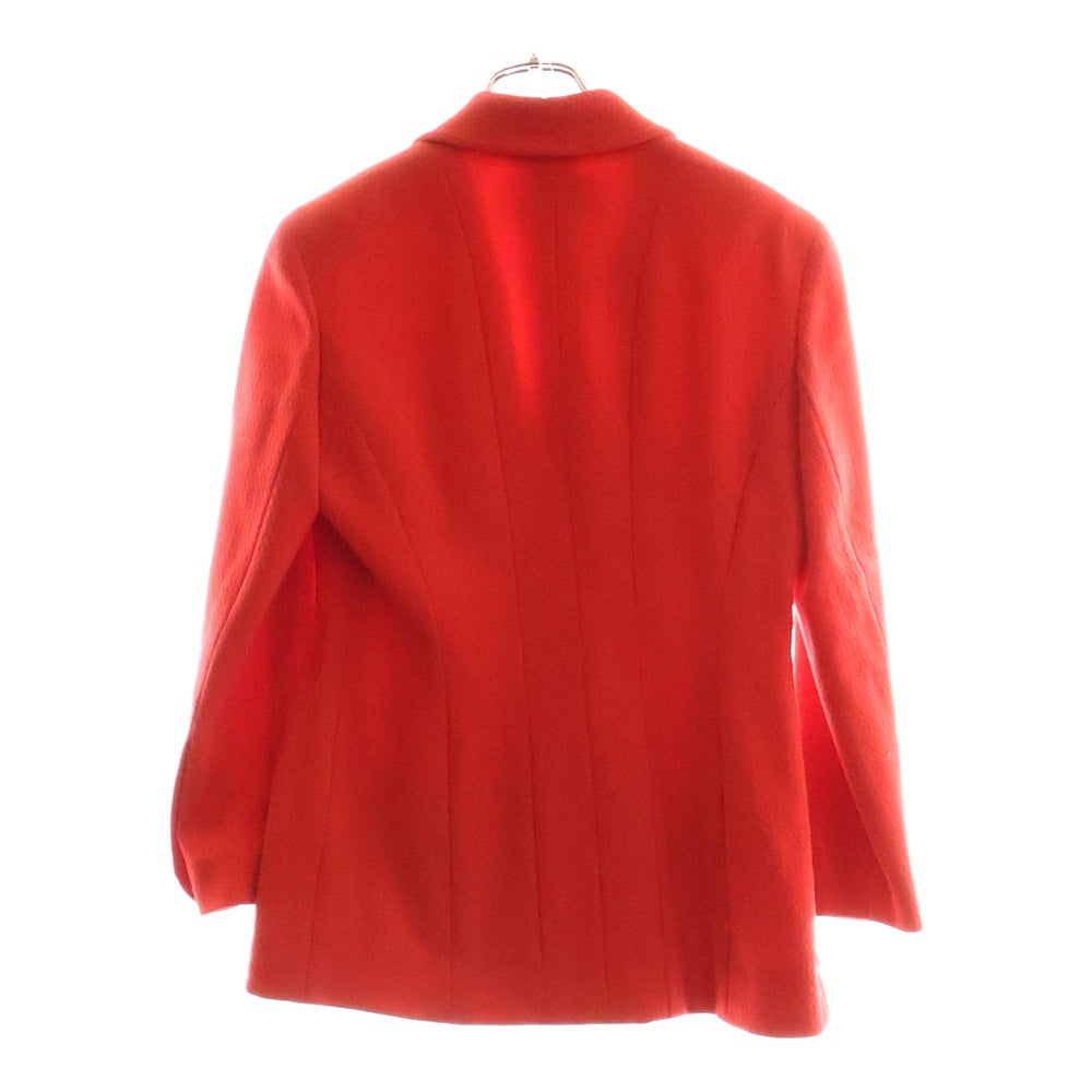 CHANEL(シャネル) 93P スプリングコレクション ココマークボタン ウール 5B テーラードジャケット レッド レディース P01409V02270