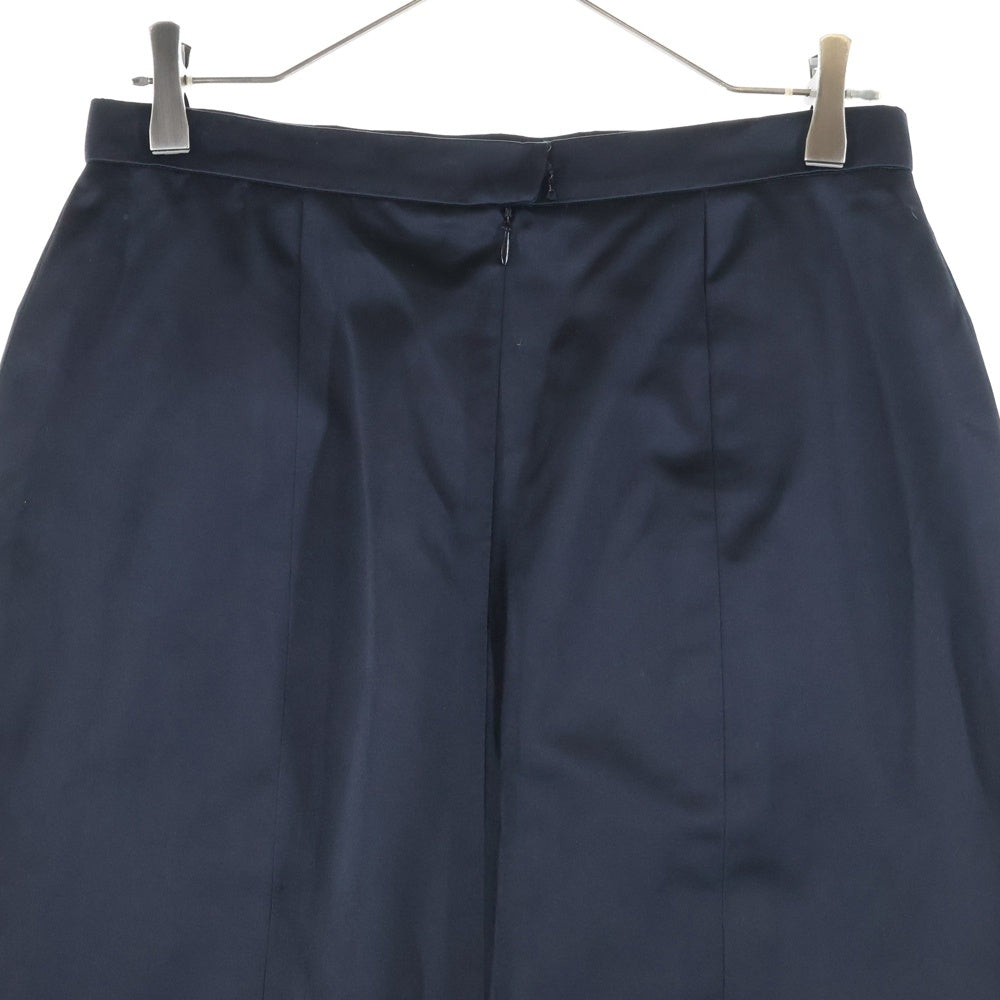 CHANEL(シャネル) 95AW ココマークボタン シルクサテン ミディアム タイトスカート ブラック レディース P05731V02143