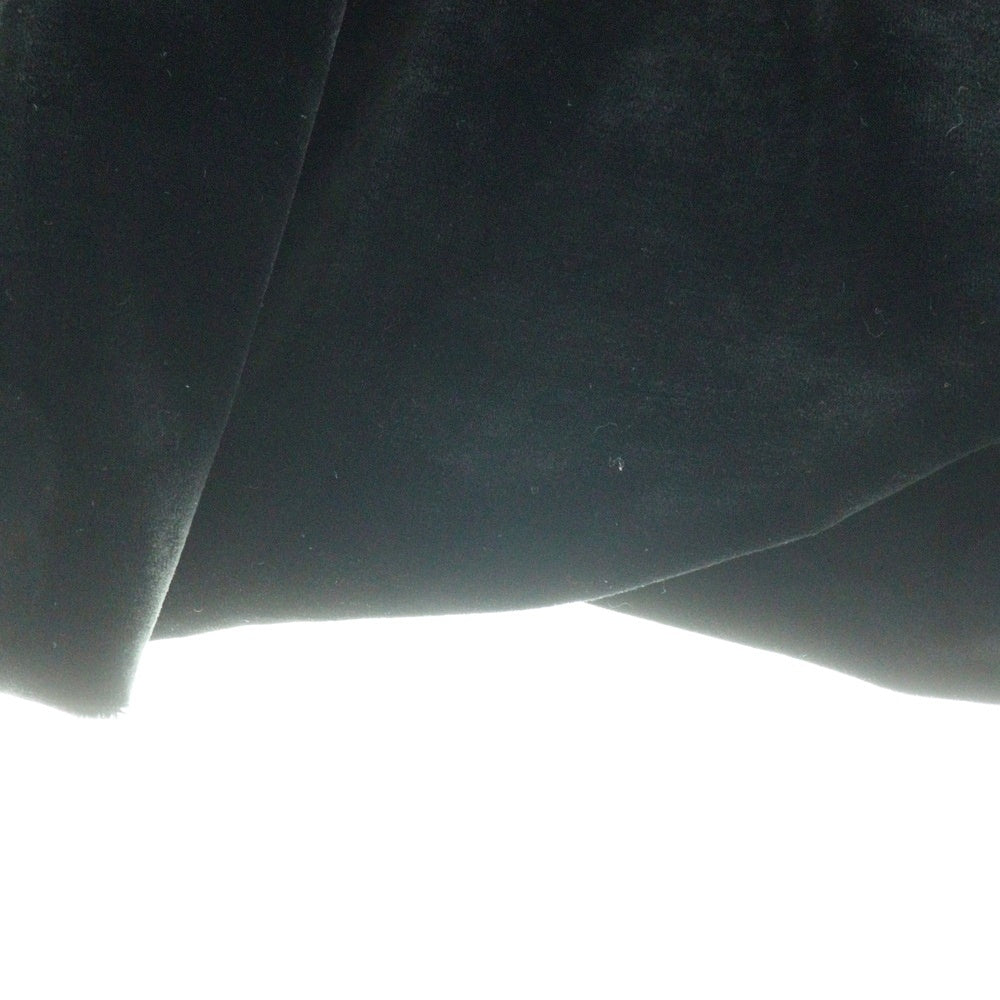 FOXY NEW YORK(フォクシーニューヨーク) タックデザイン ベロア キャミソール ミディアム ワンピース ブラック レディース 26593-VS0FA302V