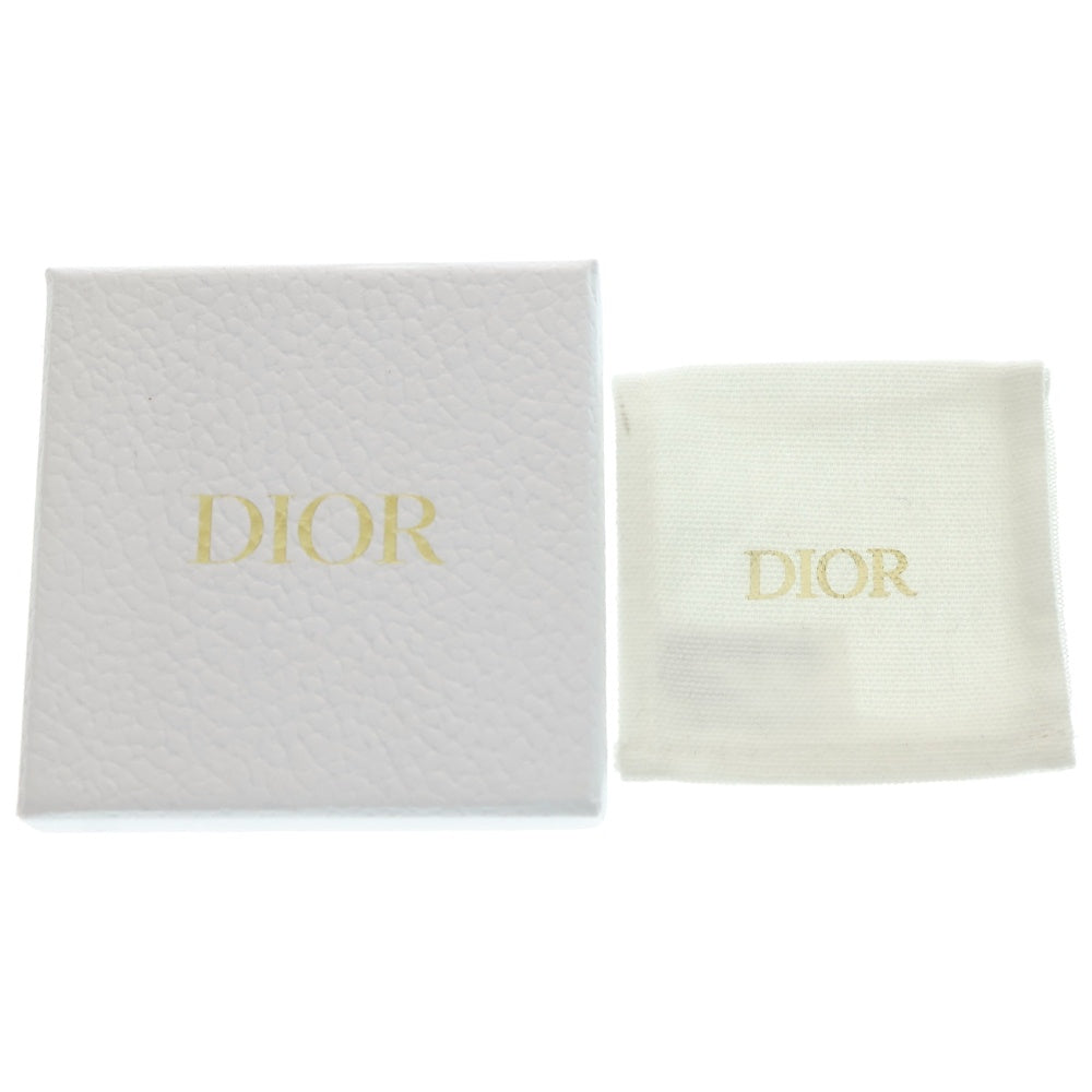 DIOR(ディオール) CDロゴ ラインストーン チェーン ネックレス シルバー