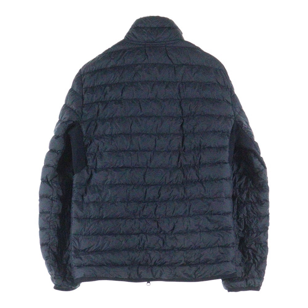 STONE ISLAND(ストーンアイランド) ワッペンロゴ パッカブル ジップアップ ダウンジャケット ネイビー 681540324