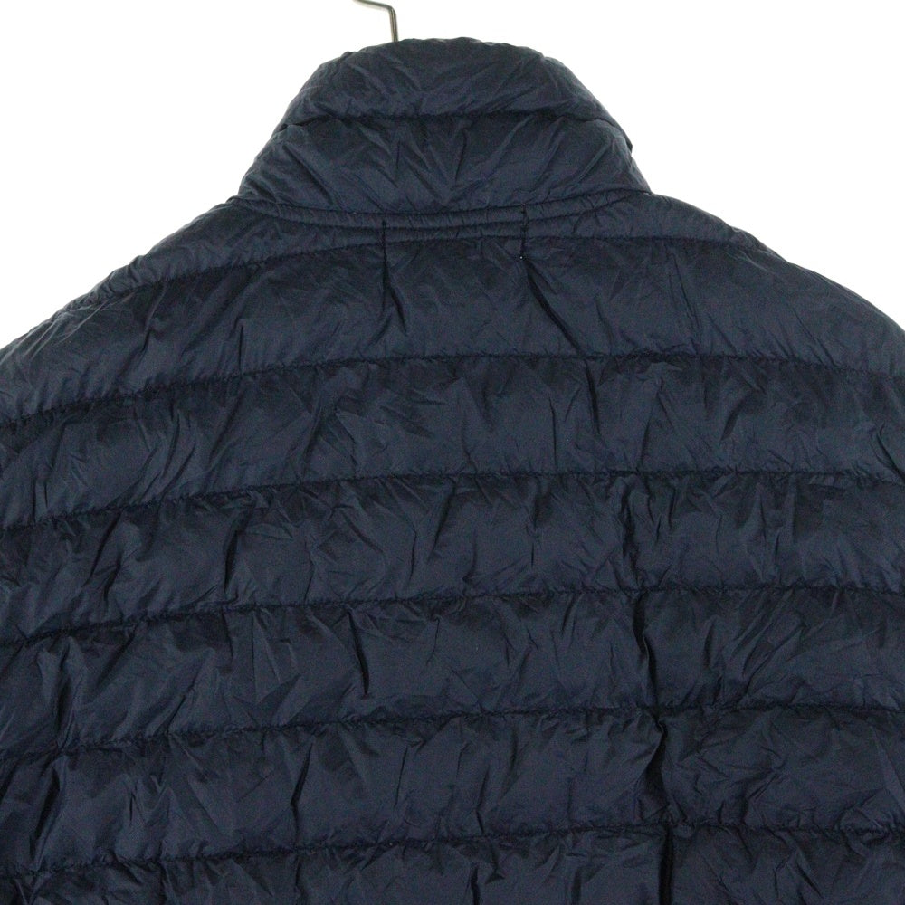 STONE ISLAND(ストーンアイランド) ワッペンロゴ パッカブル ジップアップ ダウンジャケット ネイビー 681540324