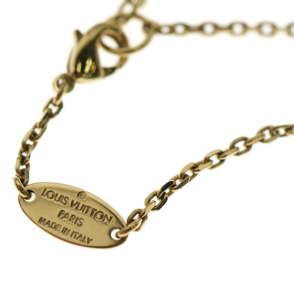 LOUIS VUITTON(ルイヴィトン) コリエ ピロー ナノグラム ネックレス ペンダント チェーン ゴールド GP M00782